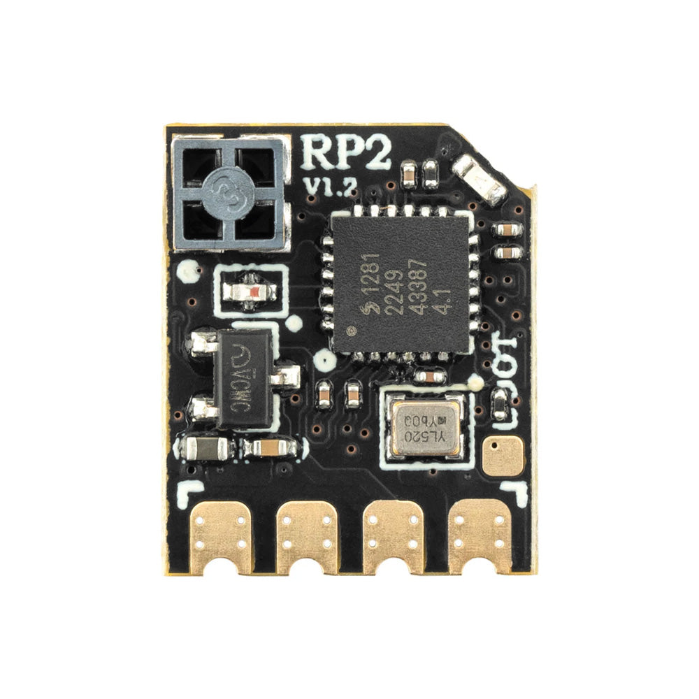 RadioMaster RP2 V2 ExpressLRS 2.4GHz Nano Receiver w/ Fixed SMT Antenna