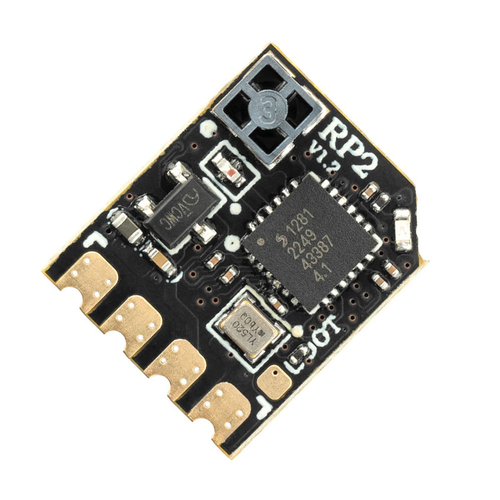 RadioMaster RP2 V2 ExpressLRS 2.4GHz Nano Receiver w/ Fixed SMT Antenna