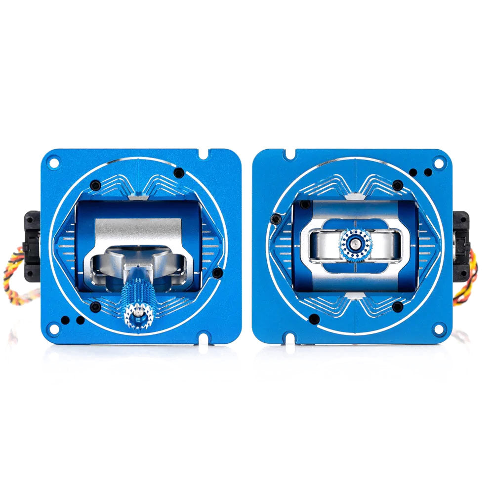 RadioMaster TX16S CNC AG01 Hall Gimbal (Set of 2) w/ Self Centering + Throttle - Multi Color