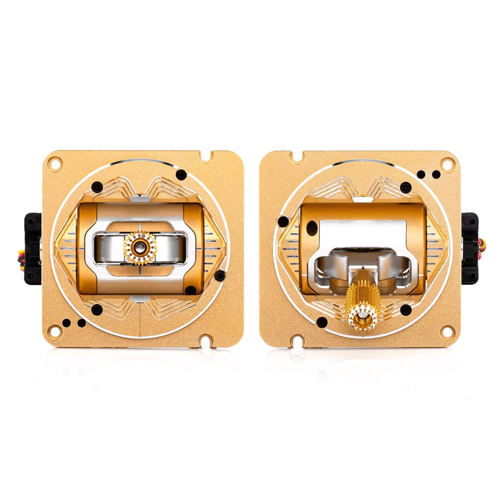 RadioMaster TX16S CNC AG01 Hall Gimbal (Set of 2) w/ Self Centering + Throttle - Multi Color
