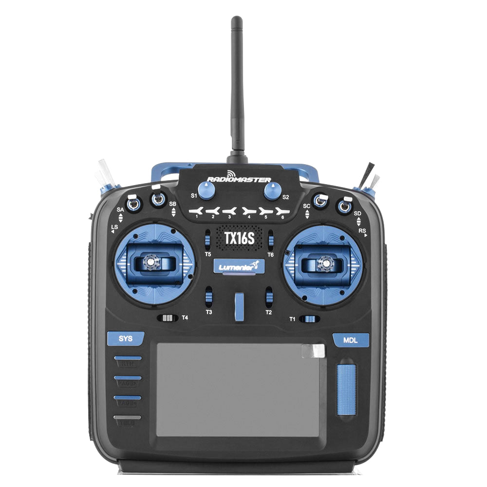 RadioMaster TX16S MKII MAX PRO Radio Transmitter w/ AG01 Gimbals - Lumenier Edition - Multi 4-in-1