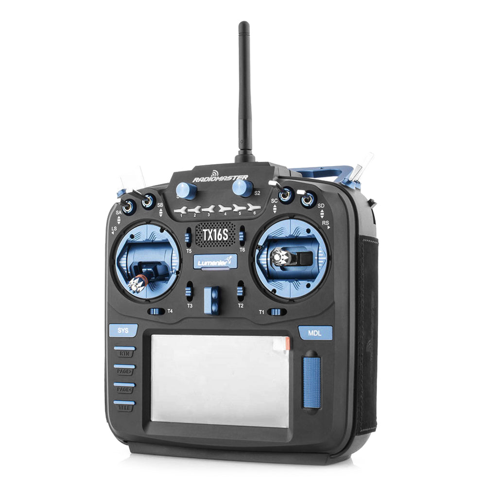 RadioMaster TX16S MKII MAX PRO Radio Transmitter w/ AG01 Gimbals - Lumenier Edition - Multi 4-in-1