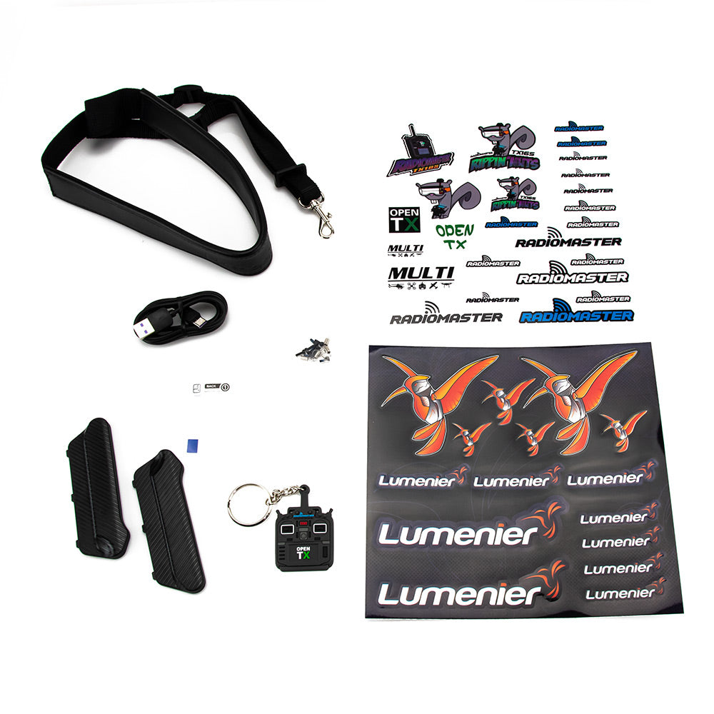 RadioMaster TX16S MKII MAX PRO Radio Transmitter w/ AG01 Gimbals - Lumenier Edition - Multi 4-in-1