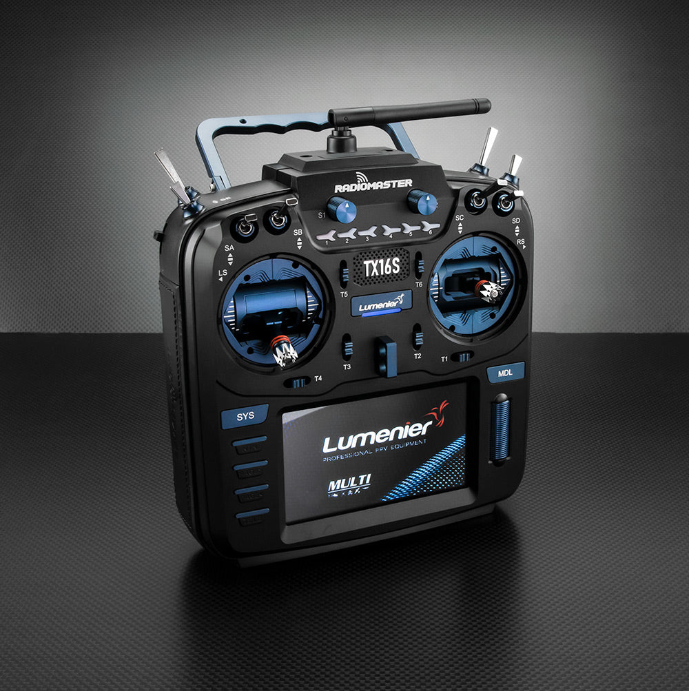 RadioMaster TX16S MKII MAX PRO Radio Transmitter w/ AG01 Gimbals - Lumenier Edition - Multi 4-in-1