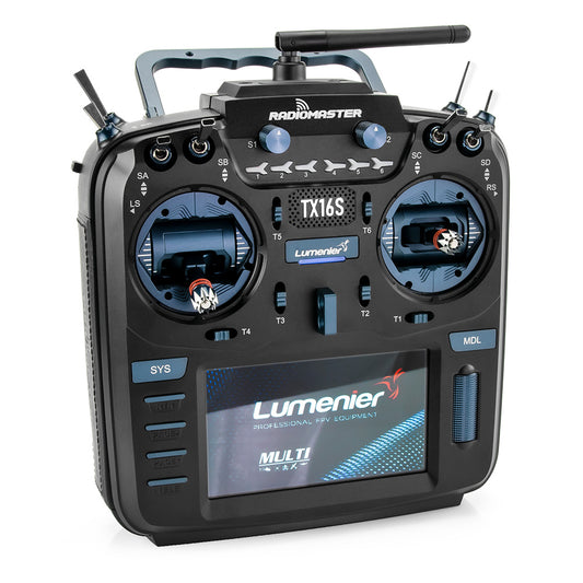 RadioMaster TX16S MKII MAX PRO Radio Transmitter w/ AG01 Gimbals - Lumenier Edition - Multi 4-in-1