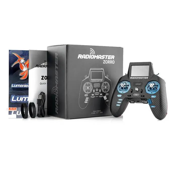 RadioMaster Zorro Max Lumenier Edition Radio Controller - 4-in-1 Multi-Protocol/ELRS 2.GHz
