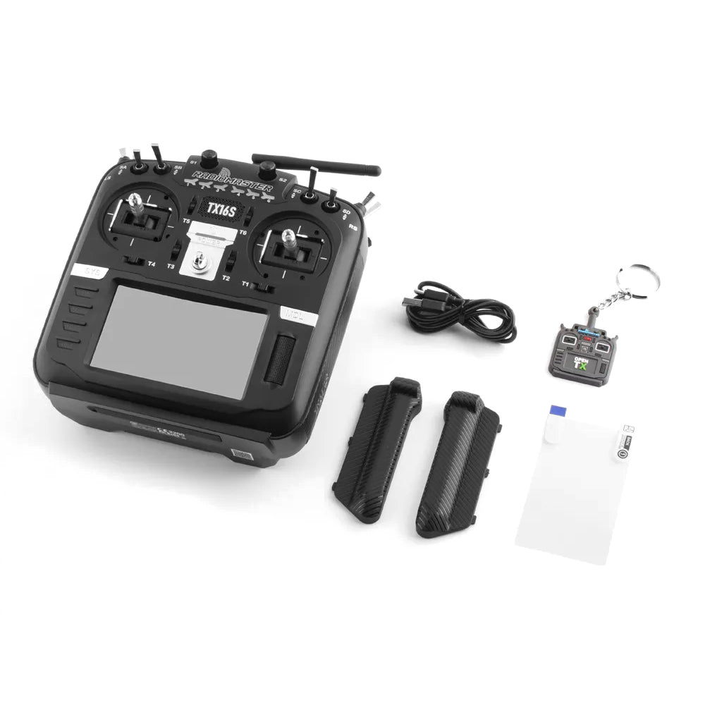RadioMaster TX16S MKII 2.4GHz 16CH Radio Transmitter - ELRS w/ Hall Gimbals V4.0