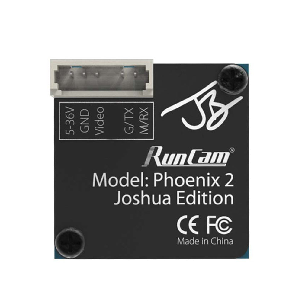 Runcam Phoenix 2 1000TVL 2.1mm FPV Camera - Joshua Bardwell Edition - Silver
