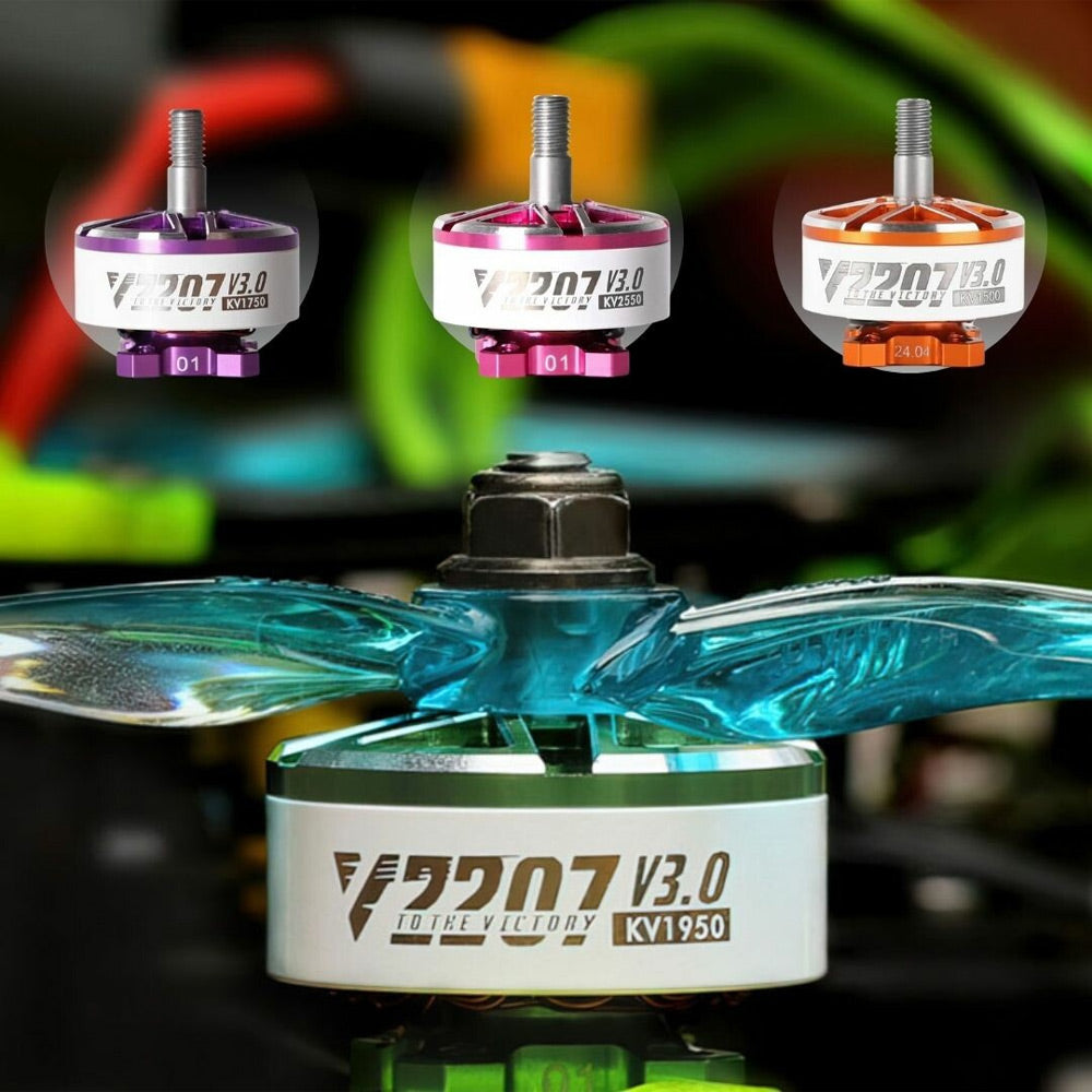T-Motor VELOX V2207 V3 Motor - 1500KV/1750KV/1950KV/2550KV