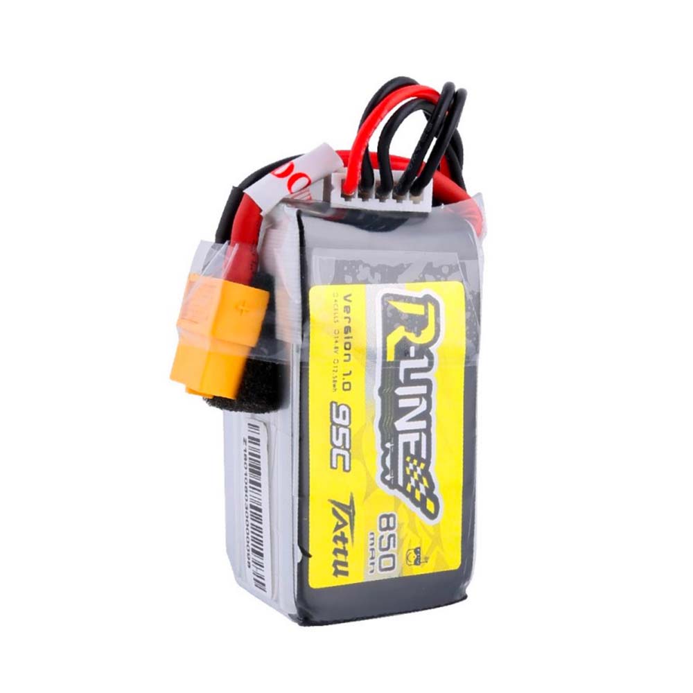 Tattu R-Line 850mAh 4s 95c Lipo Battery