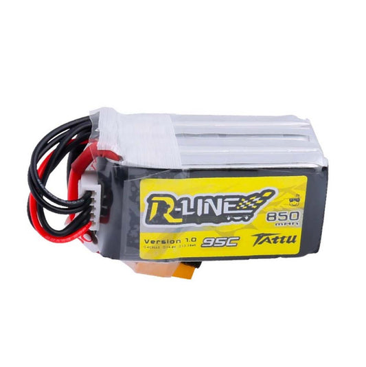 Tattu R-Line 850mAh 4s 95c Lipo Battery