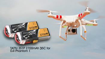 TATTU 2700mAh 3s 35c Lipo Battery