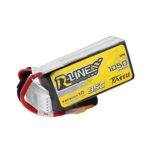 Tattu R-Line Version 1.0 1050mAh 4S 95C LiPo Battery - XT60