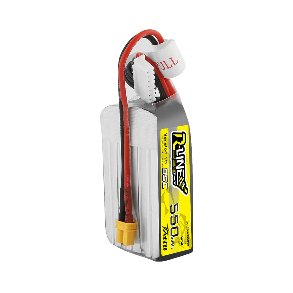 Tattu R-Line Version 1.0 550mAh 6S 95C LiPo Battery - XT30