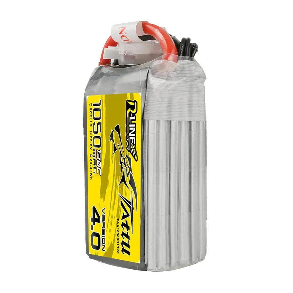 Tattu R-Line Version 4.0 1050mAh 6S1P 130C Lipo Battery