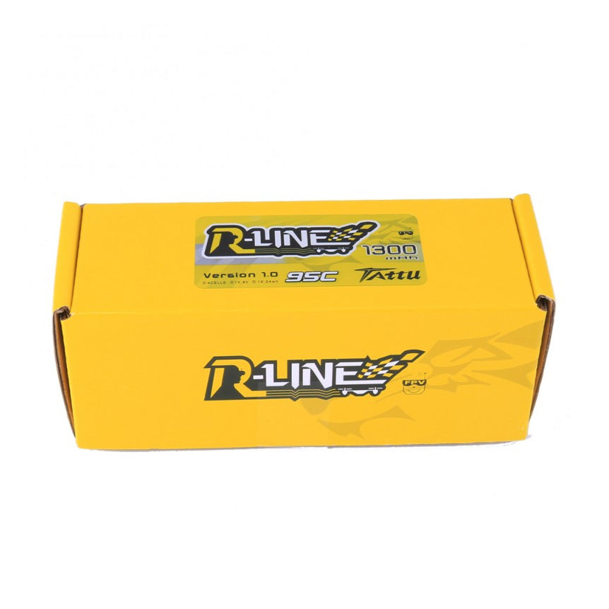 Tattu R-Line 1300mAh 4s 95c Lipo Battery