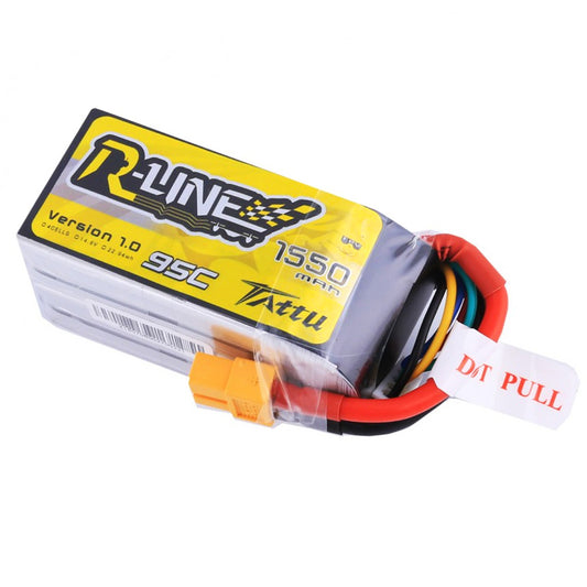 Tattu R-Line 1300mAh 4s 95c Lipo Battery