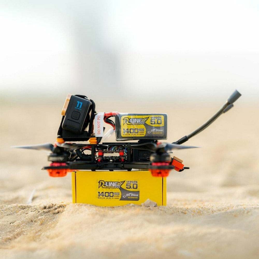 Tattu R-Line Version 5.0 1400mAh 6S1P150C LiPo Battery