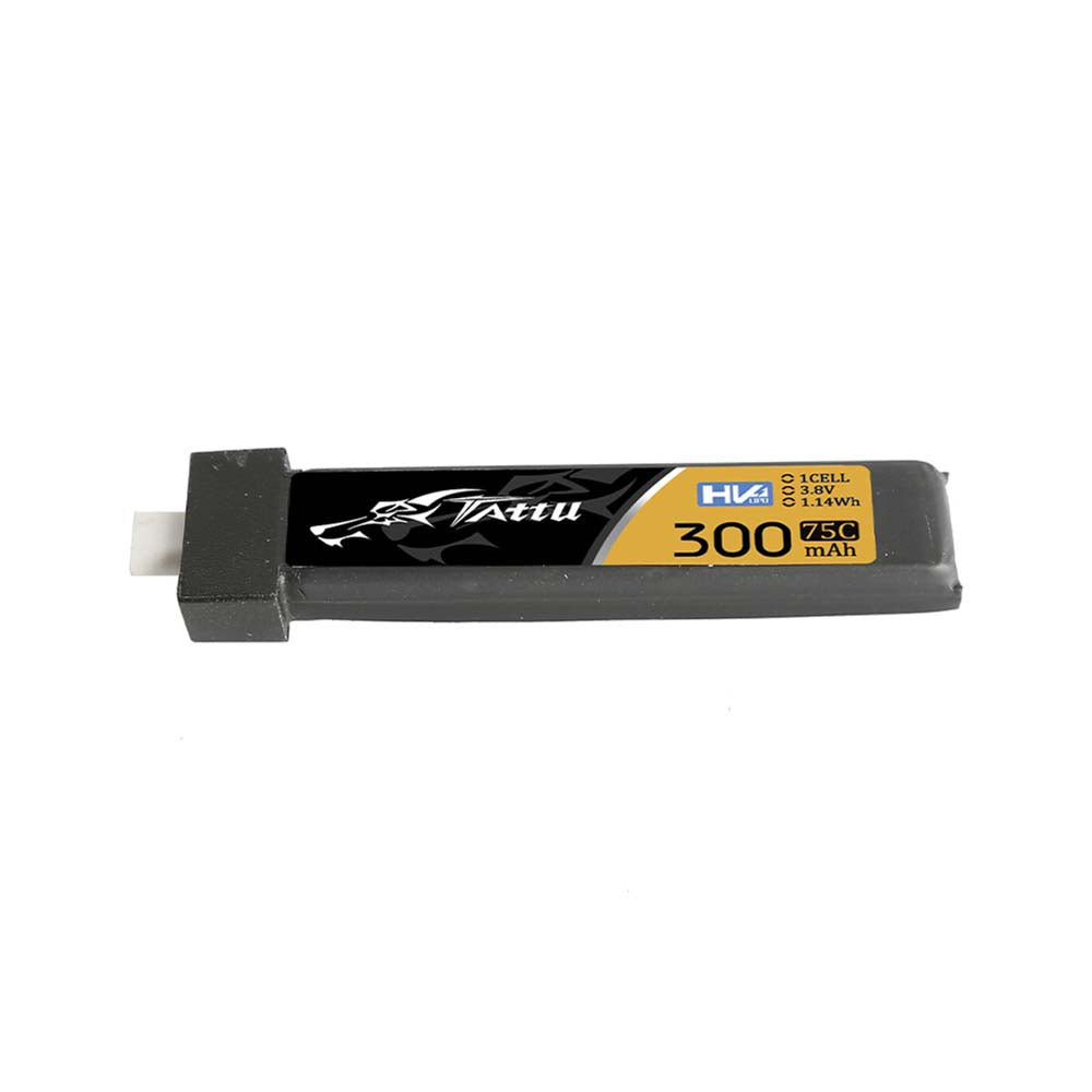 Tattu 300mAh HV 1s 75C LiPo Battery (5pcs) - BT2.0