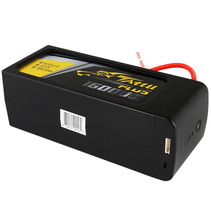 Tattu Plus 16000mAh 22.2V 15C 6S Lipo Smart Battery Pack