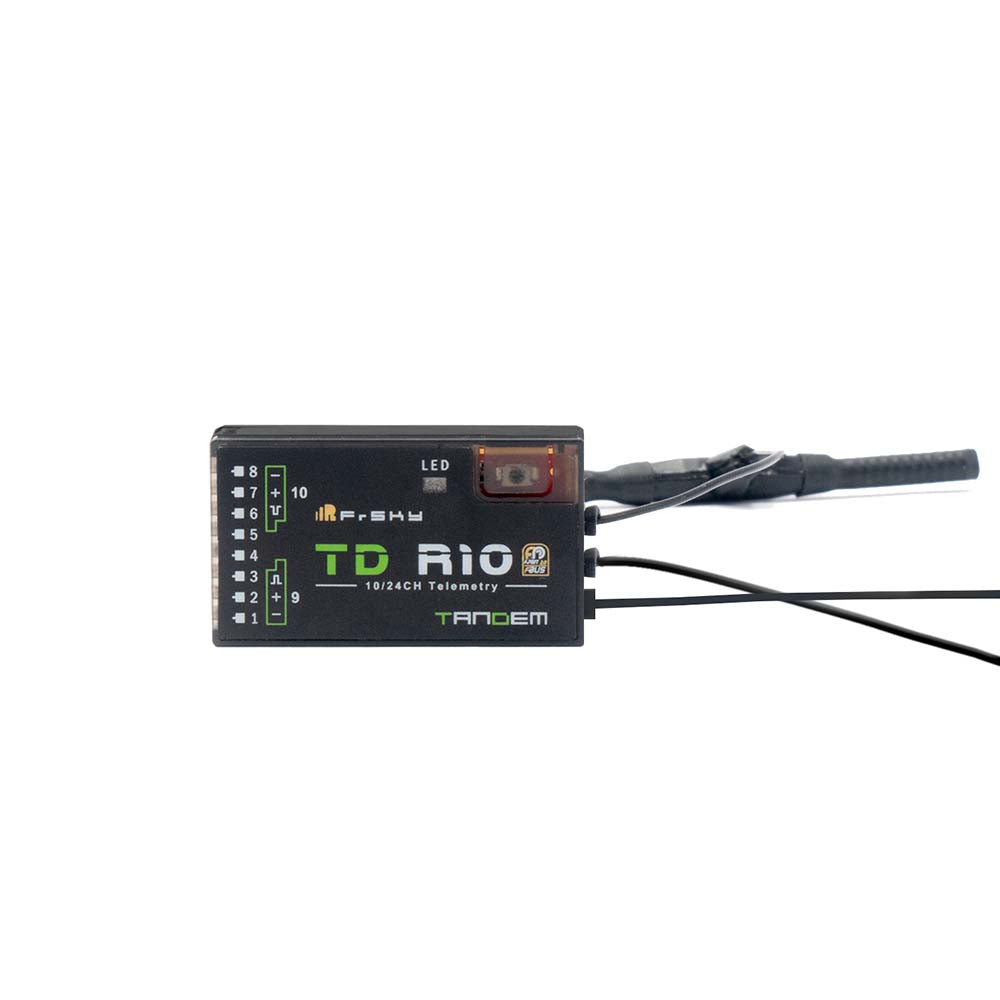 FrSky TD R10 2.4G 900M Dual Band Tandem Receiver w/ Antennas
