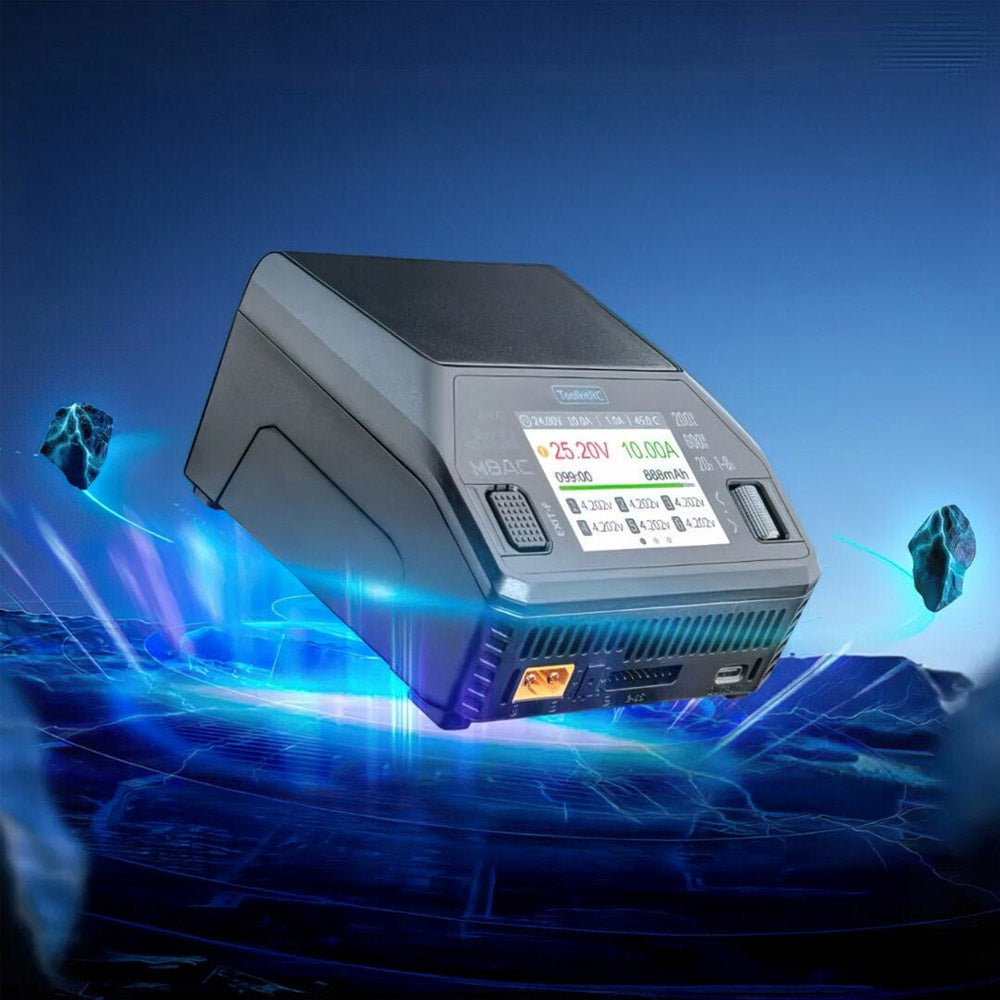 ToolkitRC M8AC 600W 20A 1-8S AC/DC Smart Charger - XT60