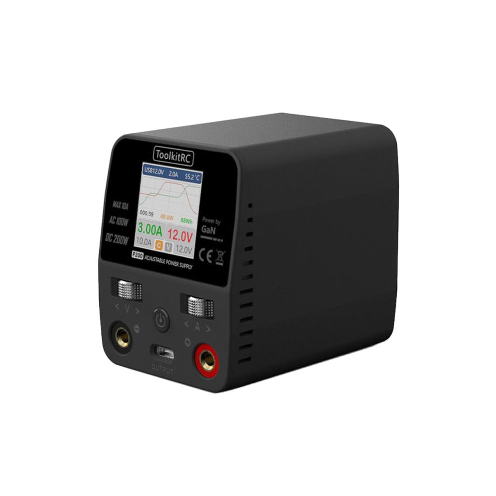 ToolkitRC P200 V2 30V 200W 10A Mini Power Supply - XT60 