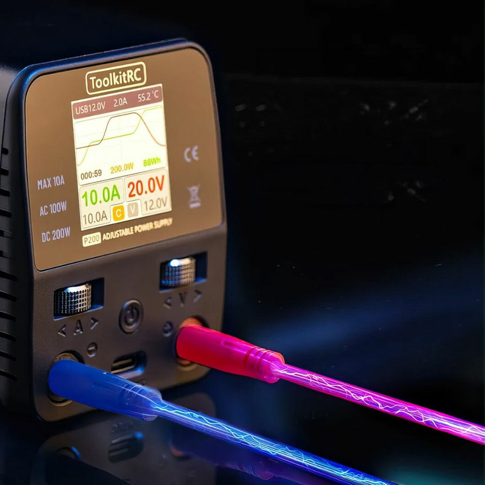 ToolkitRC P200 V2 30V 200W 10A Mini Power Supply - XT60 