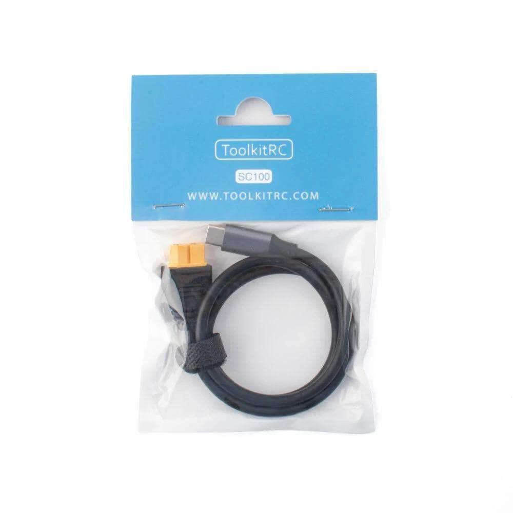 ToolkitRC SC100 USB-C to XT60 Adapter Cable