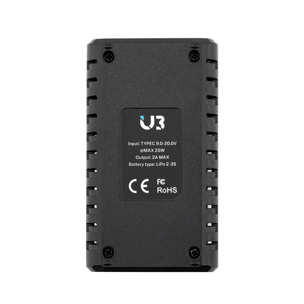 ToolkitRC U3 25W 2-3S USB-C Balance Lipo Charger