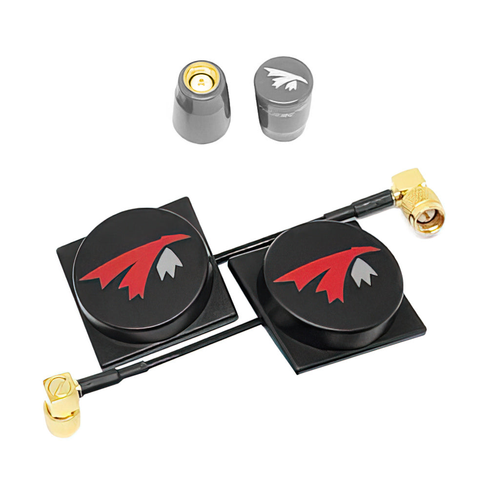 TrueRC X-AIR 5.8GHz MK II Antenna Stubby Combo - HDZERO Goggles - LHCP