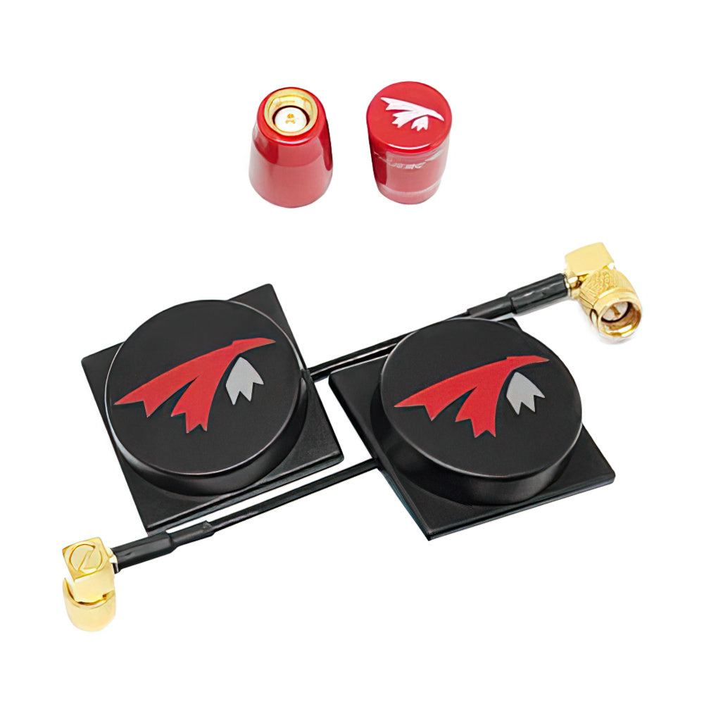 TrueRC X-AIR 5.8GHz MK II Antenna Stubby Combo - HDZERO Goggles - RHCP