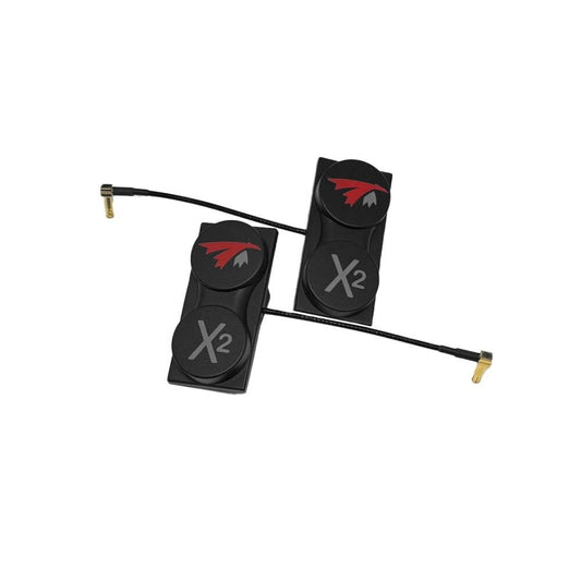 TrueRC X²-AIR 5.8GHz MK II Antenna for DJI Goggles 2 (Set of 2)  - LHCP