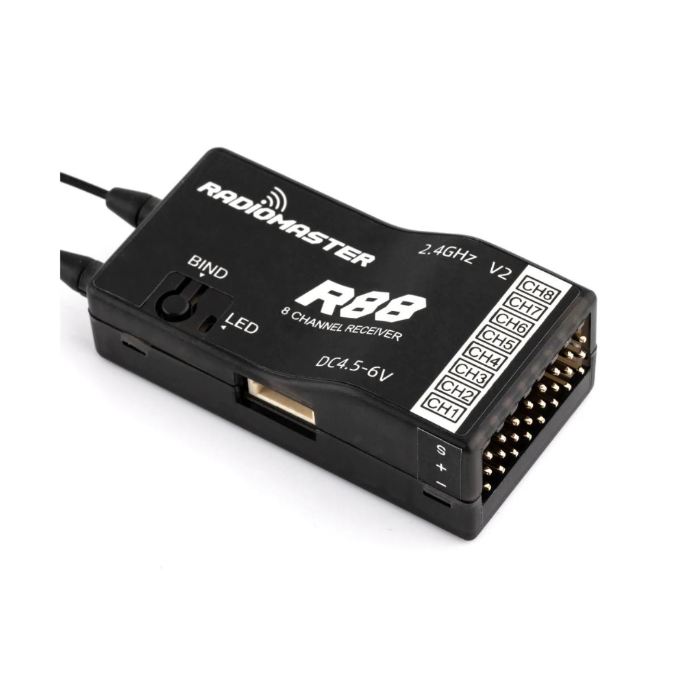 RadioMaster R88 V2 8CH PWM Receiver w/ Sbus