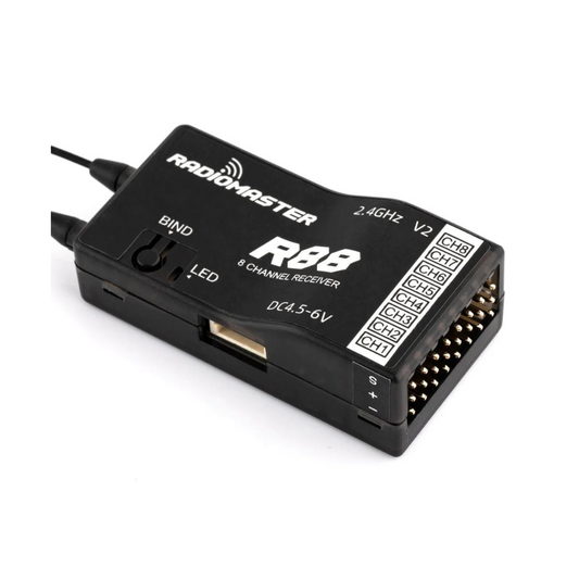 RadioMaster R88 V2 8CH PWM Receiver w/ Sbus