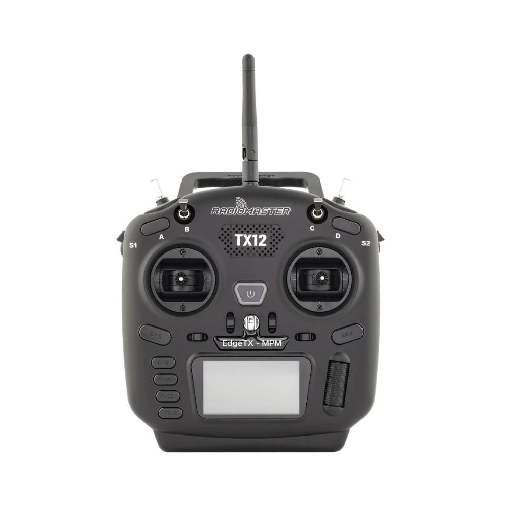 RadioMaster TX12 MKII Radio Transmitter w/ Hall Gimbals - CC2500 Front View

