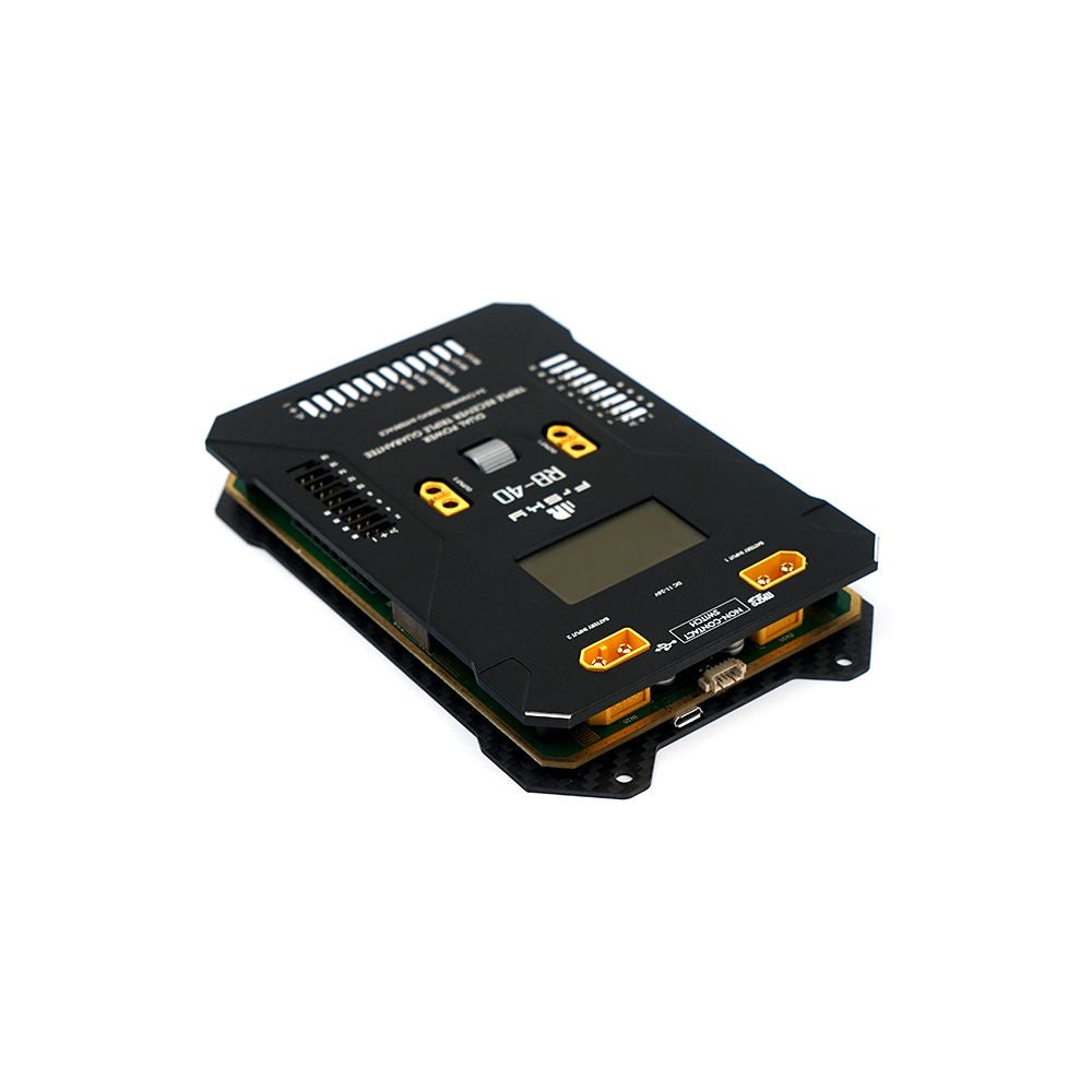 FrSky RB-40 24CH PWM Receiver Redundancy Bus w/ Menu Scroll Button & LCD Screen
