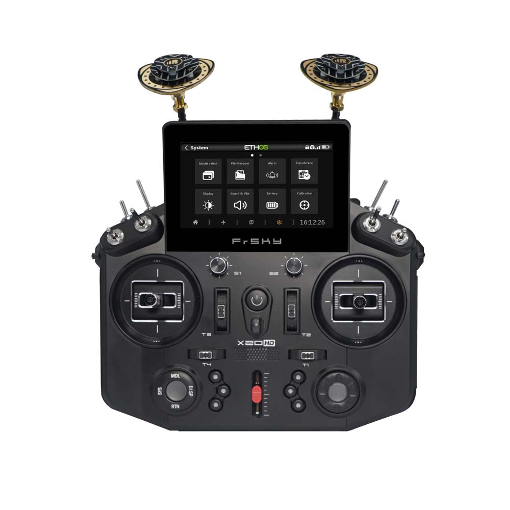 FrSky Tandem X20S HD Transmitter w/ Built-in 900M/2.4G Dual-Band, HDZero, 5.8GHz Antenna Kit