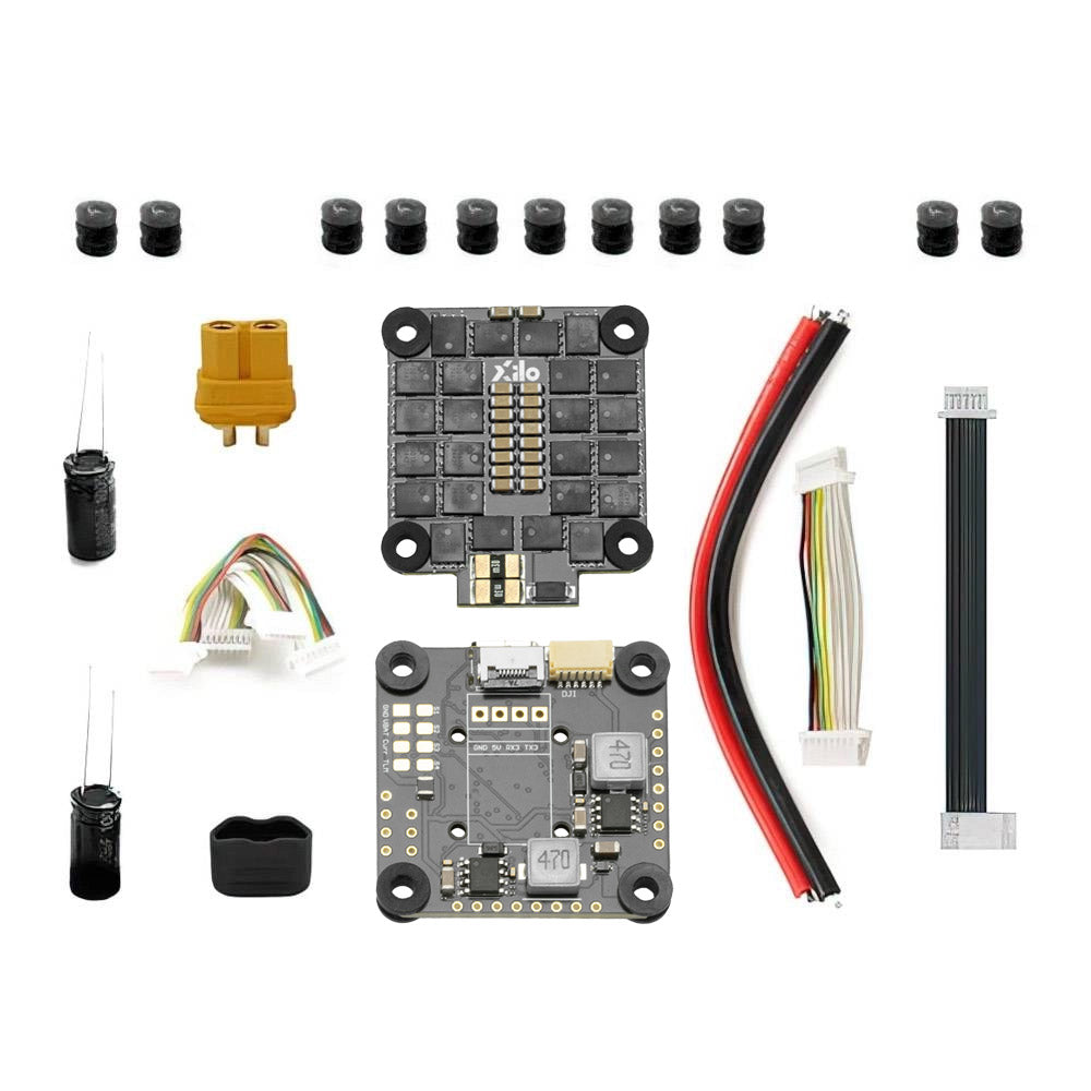 XILO Stax V3 Combo - F4 FC + F4 50A 3-6S AM32 4-in-1 ESC