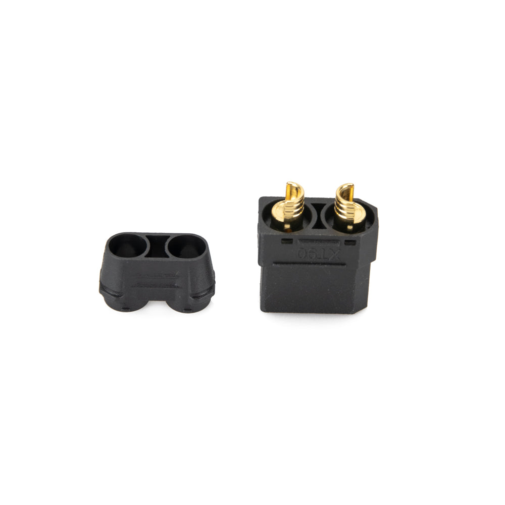 Amass XT90H Power Connectors - Female (Black - 5pcs)