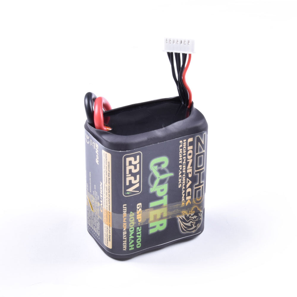 ZOHD Lionpack Copter 21700 6S1P 4000mAh 22.2V Li-ion Battery